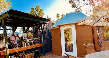 Charming Yurt in the Cibola National Forest near Albuquerque, New Mexico