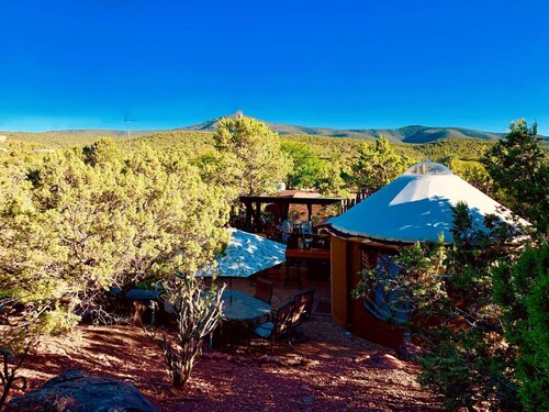 Charming Yurt in the Cibola National Forest near Albuquerque, New Mexico