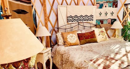 Charming Yurt in the Cibola National Forest near Albuquerque, New Mexico