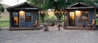 Charming Cabin Rental, Perfect for Glamping on a Work Farm near Paso Robles, California