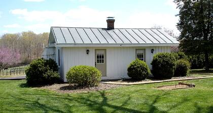 Pre-Civil War Servants' Cottage on Huge Horse and Cattle Farm near Charlottesville, Virginia