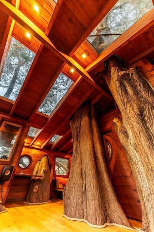 Interior. Spectacular Treehouse & Heavenly Cabin