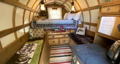 Shepherds Camp Wagon Near Capitol Reef National Park