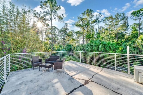 Upcycled Shipping Containers Transformed into a Glamping Home for a Unique Florida Vacation