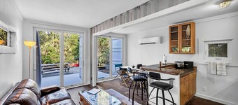 Upcycled Shipping Containers Transformed into a Glamping Home for a Unique Florida Vacation