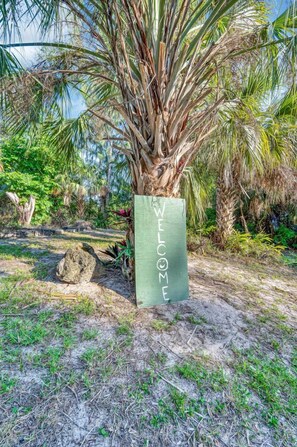 Exterior detail - Upcycled Shipping Containers Transformed into a Glamping Home for a Unique Florida Vacation (Jupiter)