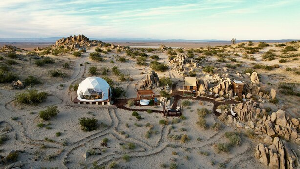 Exterior - Stunning Geo Dome with Joshua Tree vibes (Palmdale)
