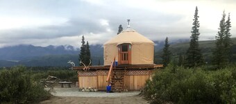 Glamping Yurt Rental near Denali Park for a Vacation in Alaska