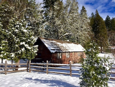 Rustic Cabin Rental in a Wild Meadow near Crater Lake National Park, Oregon
