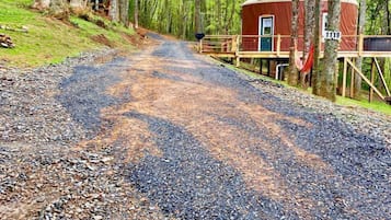 Overnattingsstedets uteområder