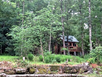 Rustic Cabin Rental with Stunning Forest Views in the Ozarks, Missouri