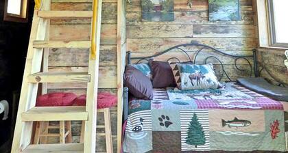 Rustic Cabin Rental with Stunning Forest Views in the Ozarks, Missouri