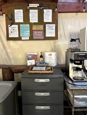 Interior - Private Glamping Getaway in the Redwoods near Santa Cruz, California (Watsonville)