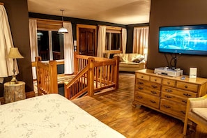 1 slaapkamer, een strijkplank/strijkijzer, wifi, beddengoed
