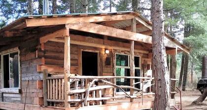 Serene Cabin Getaway with a Charcoal BBQ near Tahoe National Forest, California
