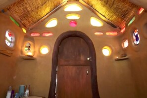 Interior - Dreamy Fairy Tale Hut Rental with Pool and Sauna Access at Retreat in Sonoma County (Geyserville)