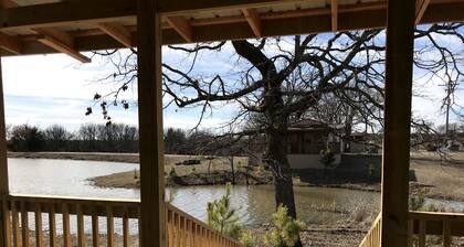 Cozy Cabin Rental on a Winery for a Romantic Weekend Getaway in Oklahoma