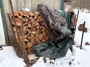 Property grounds - Rustic Cabin Rental near Akron, Ohio (Dellroy)