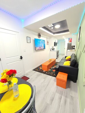 Maison, 1 chambre | Coin séjour