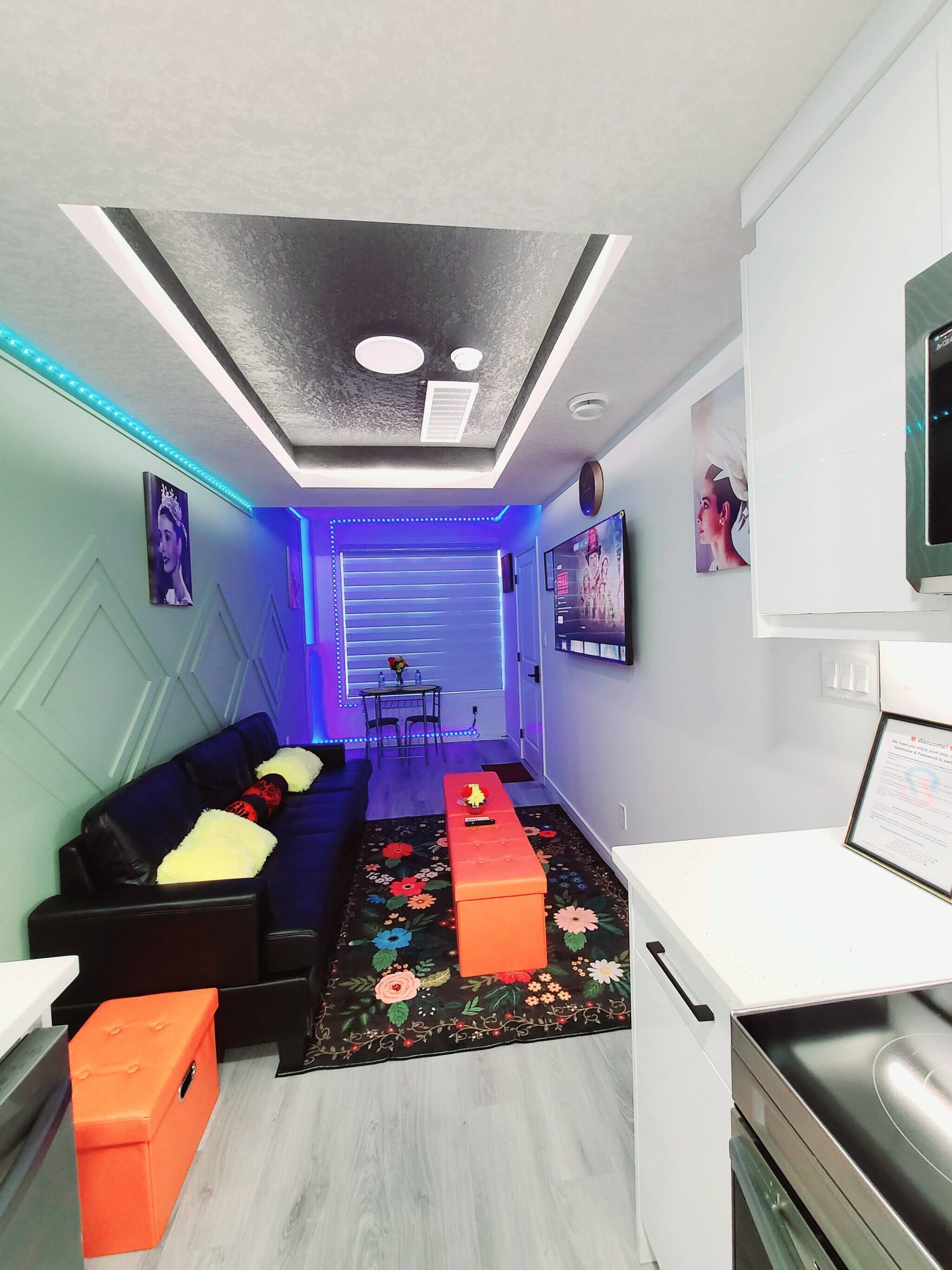 منزل - غرفة نوم واحدة | منطقة المعيشة