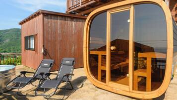 Villa, 3 Schlafzimmer, Balkon, Meerblick | Terrasse/Patio