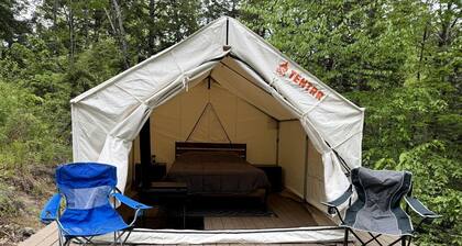 Reconnect with Nature at this Glamping Tent in East Wakefield, New Hampshire