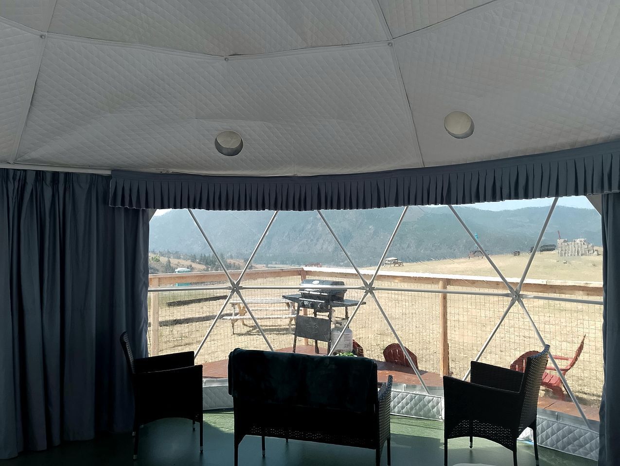 Opções para refeição ao ar livre