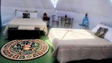 1 habitación y ropa de cama