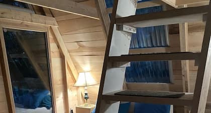 Incredible A-Frame Tree House Overlooking the Raystown Branch Juniata River and Surrounded by Trees for a Peaceful Getaway in Hopewell, Pennsylvania