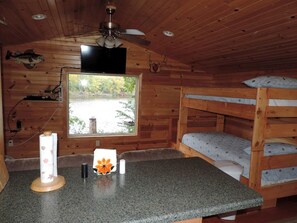 Room - Rustic Cabin Rental Along the Wolf River in Fremont, Wisconsin (Fremont)