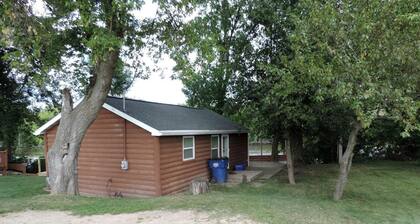 Rustic Cabin Rental Along the Wolf River in Fremont, Wisconsin