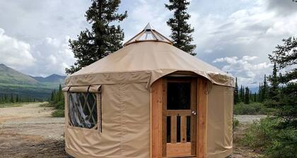 Peaceful Denali Accommodation for Yurt Glamping in Alaska