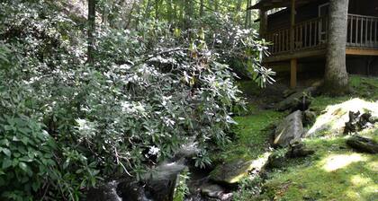 Romantic Log Cabin in Wooded Setting near Cherokee, North Carolina