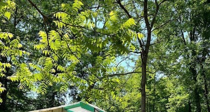 Charming Bell Tent Stay at Working Farm in Smithfield, Pennsylvania for Glamping at its Best