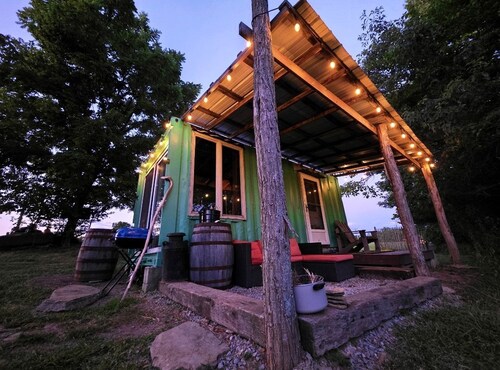 Rustic Container Accommodation for Glamping in Kentucky