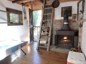 Interior - Charming Tiny House Rental with a Wood-Burning Fireplace near Gore Mountain, New York (North Creek)