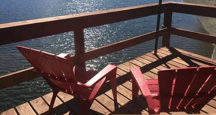 Amazing Sunrise at Coastal Luxury Cabin Rental on Herron Island with Fire Pit and Paddle Boarding near Olympia, Washington