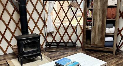 Peaceful Comfy Yurt with Everything Needed for a Glamping Getaway in McMinnville, Oregon