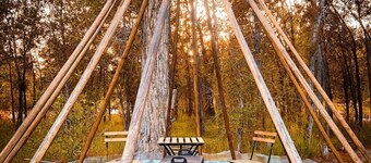 Private Tipi Rental in Paonia, Ideal for Colorado Glamping