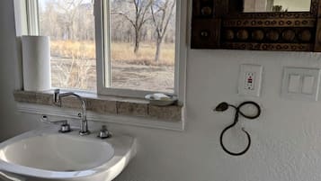 Hair dryer, toilet paper