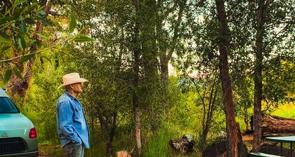 Riverside Campsite in Colorado