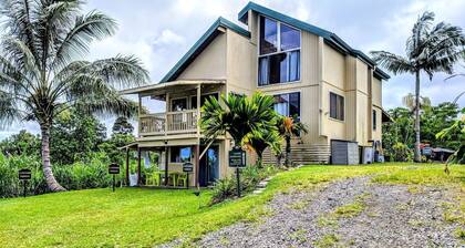 Ocean View King Rental near Akaka Falls, Hawaii