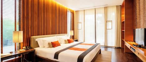 Chambre supérieure double | Vue de la chambre