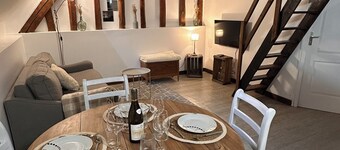 4-person apartment near Château de Maintenon - Ideal for weddings & cosy getaways