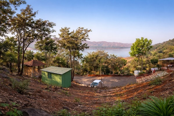 Overnatningsstedets område