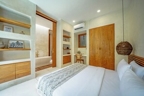 Vila Mewah, 1 kamar tidur, patio, pemandangan kolam renang