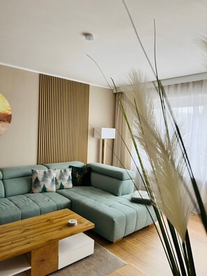TV - Apartment 'Gipfelblick Braunlage' with Mountain View, Balcony and Wi-Fi (Braunlage)