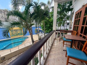 Camera, 1 camera da letto, fumatori, balcone | Ristorazione all'aperto