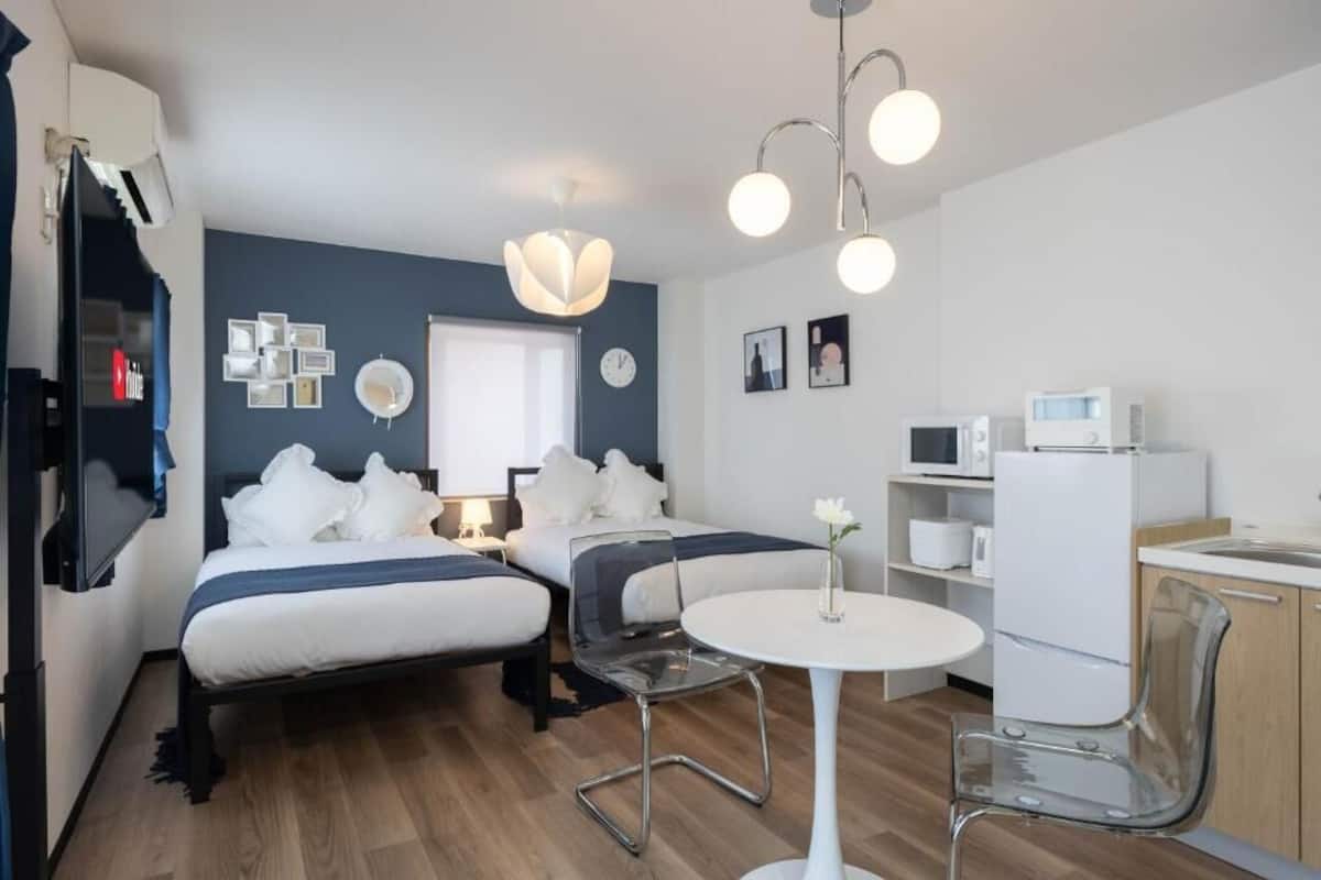 Apartment, 2 Double Beds, Balcony, City View