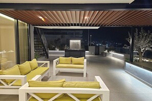 Family Penthouse, Multiple Bedrooms, Sea Facing (La Terrazza Azzurra) | Terrace/patio